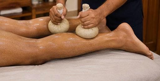 Patra Pinda Sweda joint therapy.